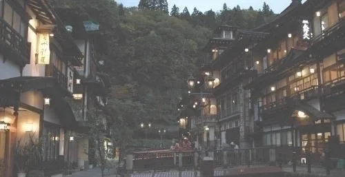 銀山溫泉代表性溫泉景觀