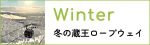 秋季藏王纜車越過山林,前往樹氷高原與地藏山頂方向