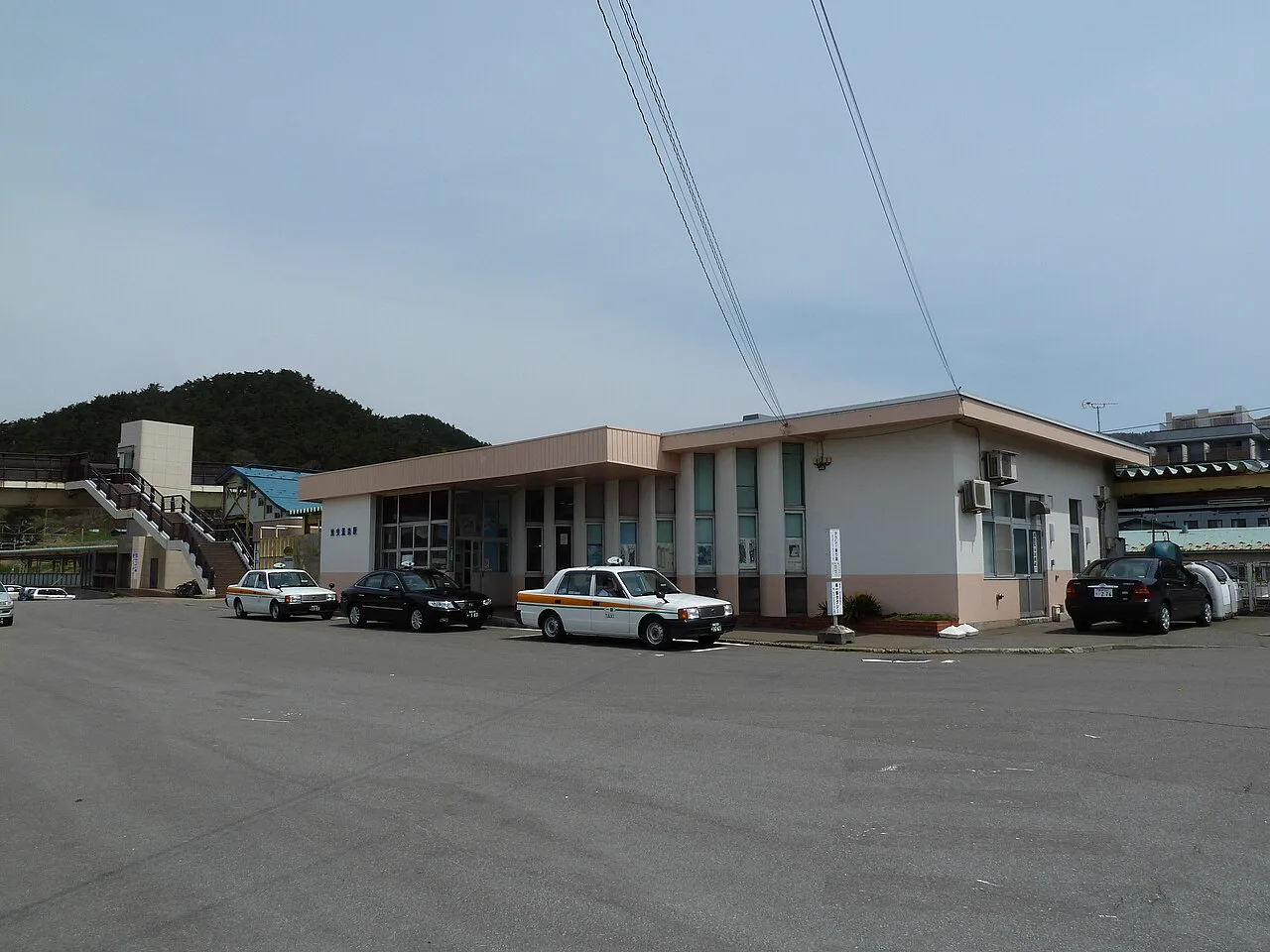 Asamushi-onsen station 20110503