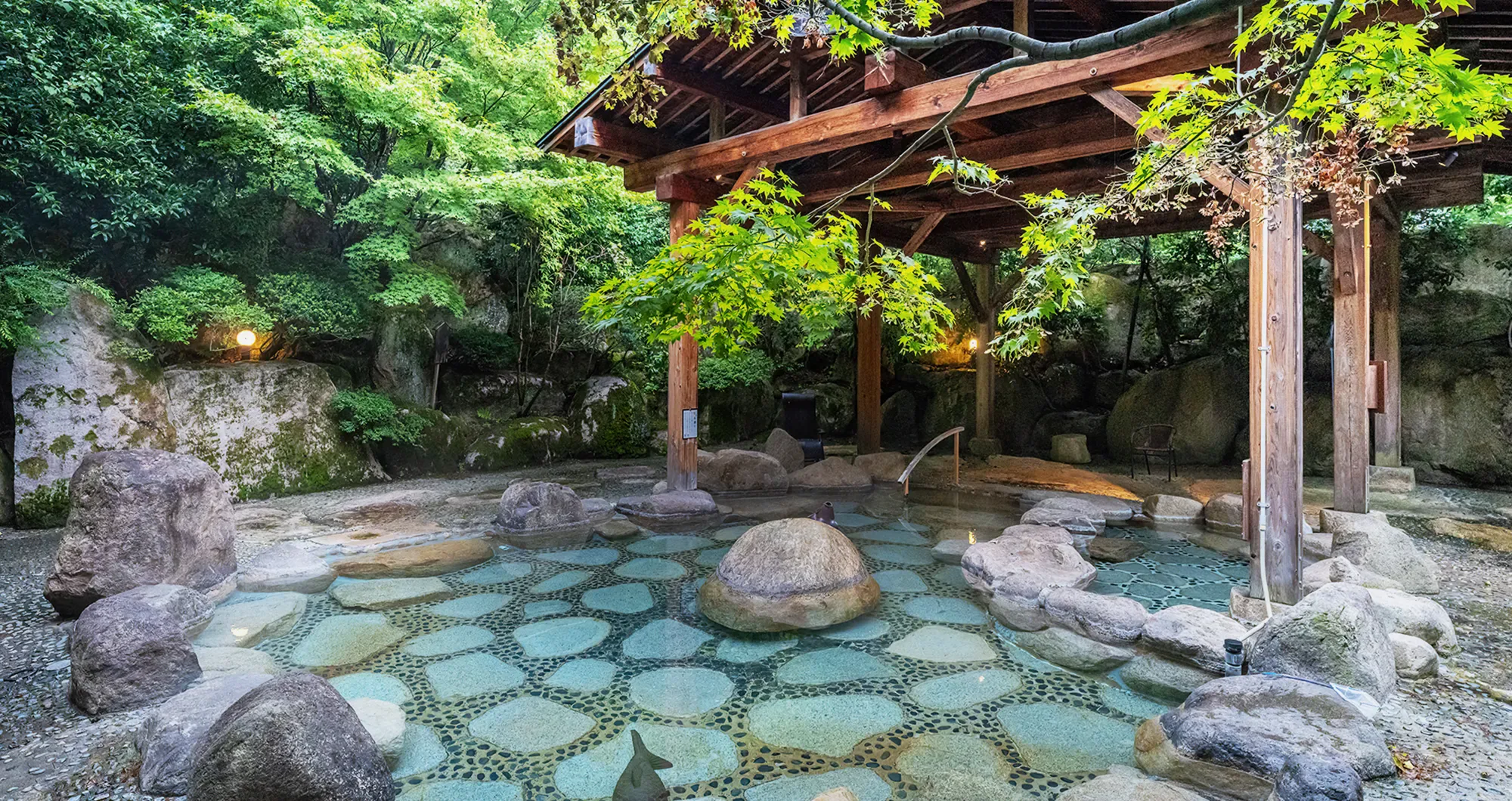 村杉溫泉 風雅 宿 長生館 日歸（村杉溫泉 風雅の宿 長生館 日歸）旅館與浴場實景
